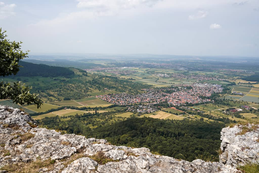 Breitenstein Schwaebischer Albtrauf Aussicht