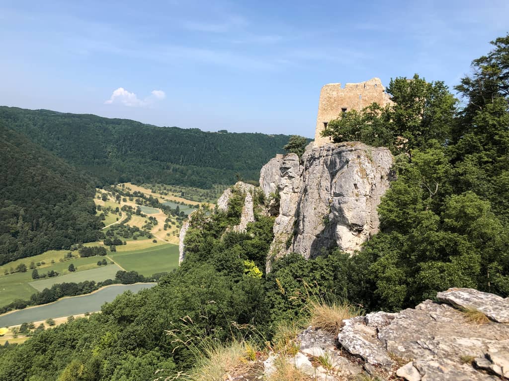 Burgruine Reussenstein Albsteig HW1 Sehenswuerdigkeiten