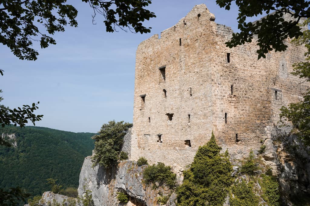 Ruine Reussenstein wandern Schwäbische Alb