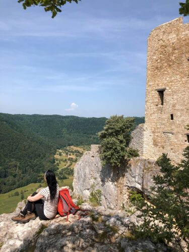 Schwaebische Alb Burgruine Reussenstein