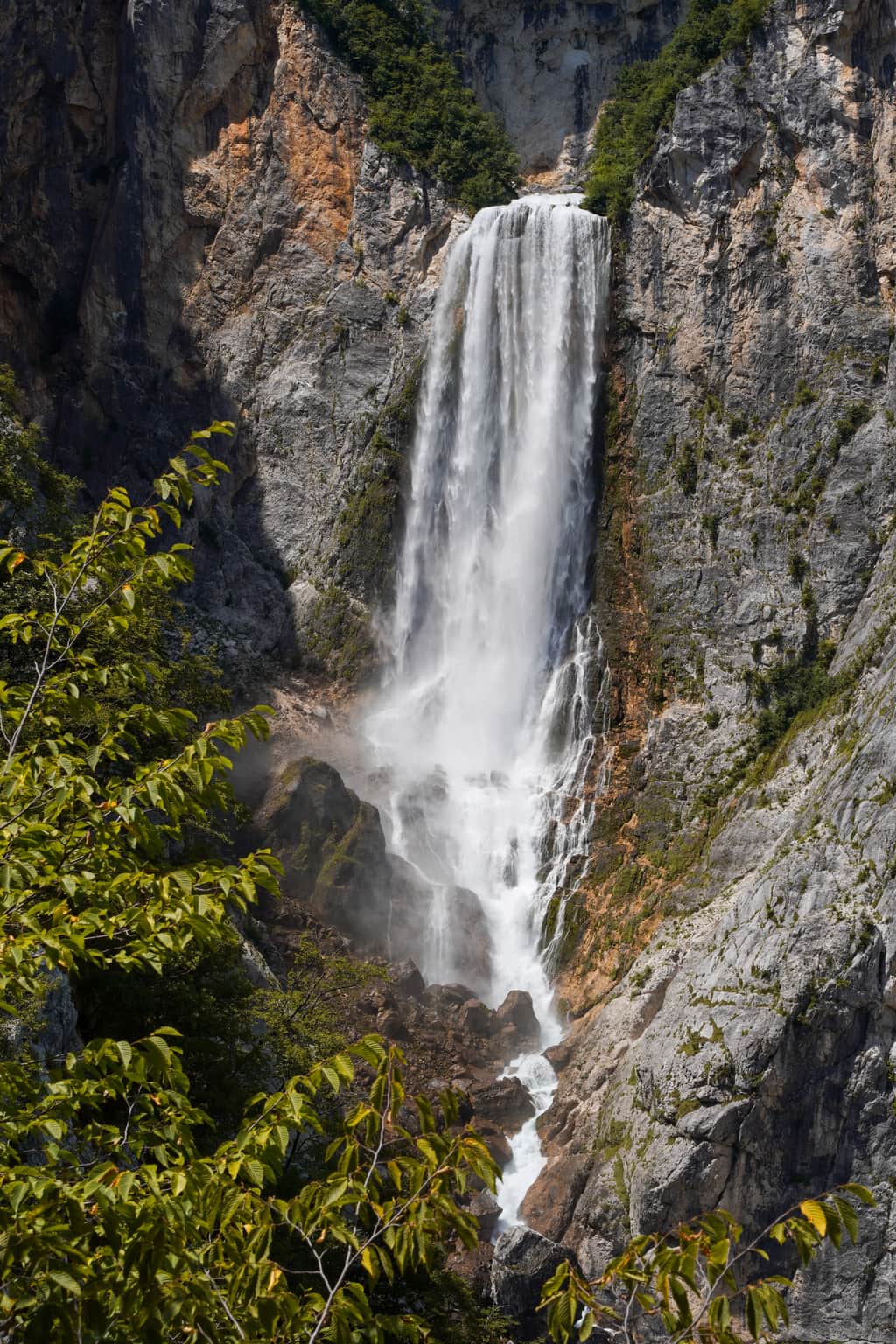 Boka Wasserfall Slowenien
