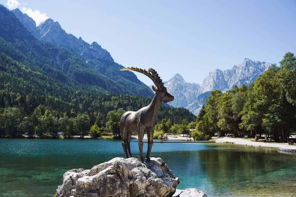 Jasna See slowenische Alpen