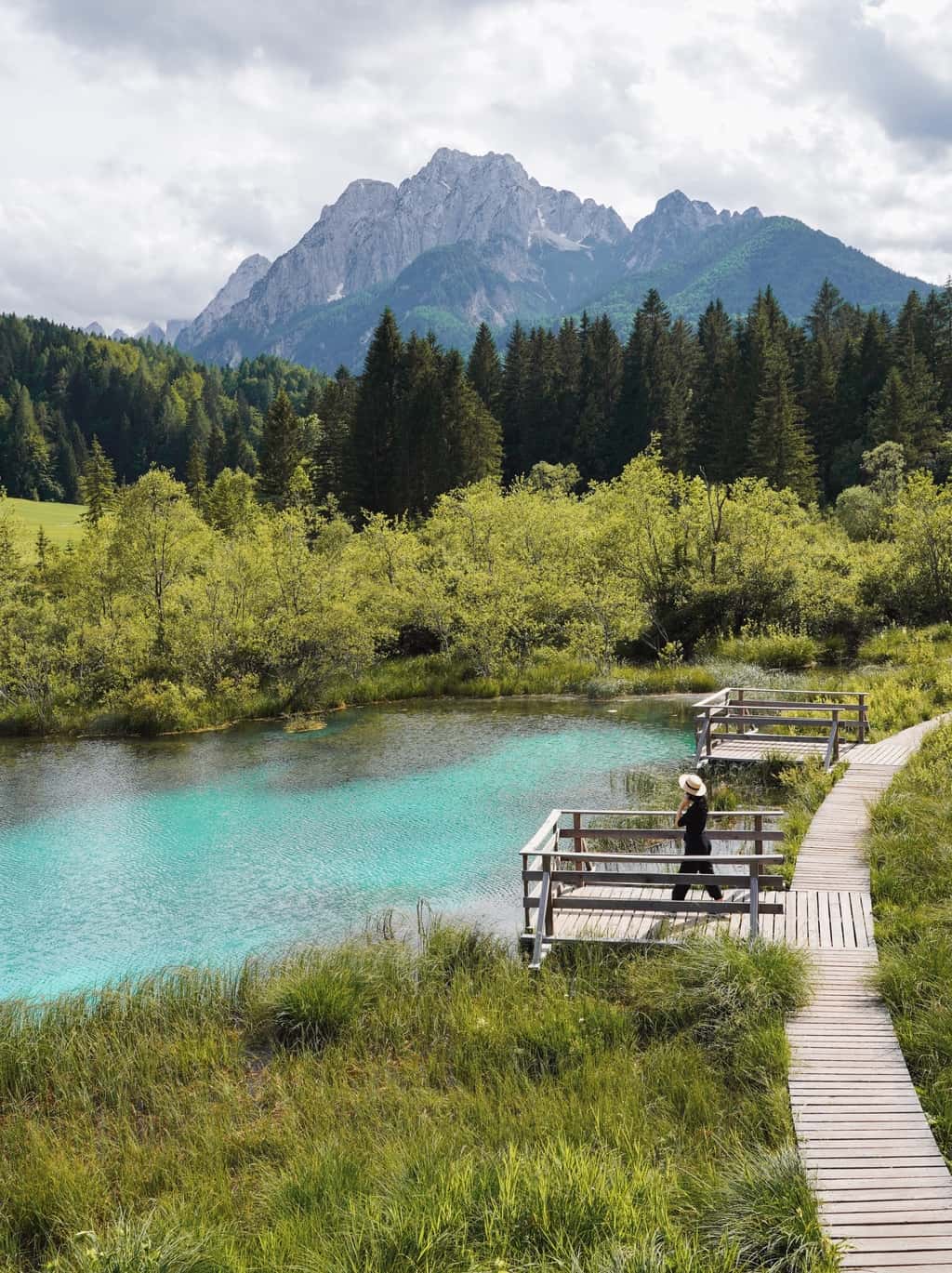 Zelenci Naturreservat Kranjska Gora Slowenien