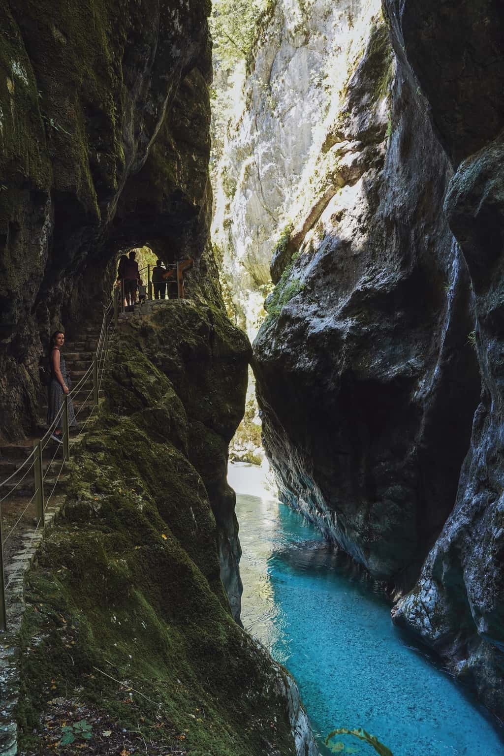 Sehenswürdigkeiten im Triglav Nationalpark, Slowenien: Tolmin-Schlucht