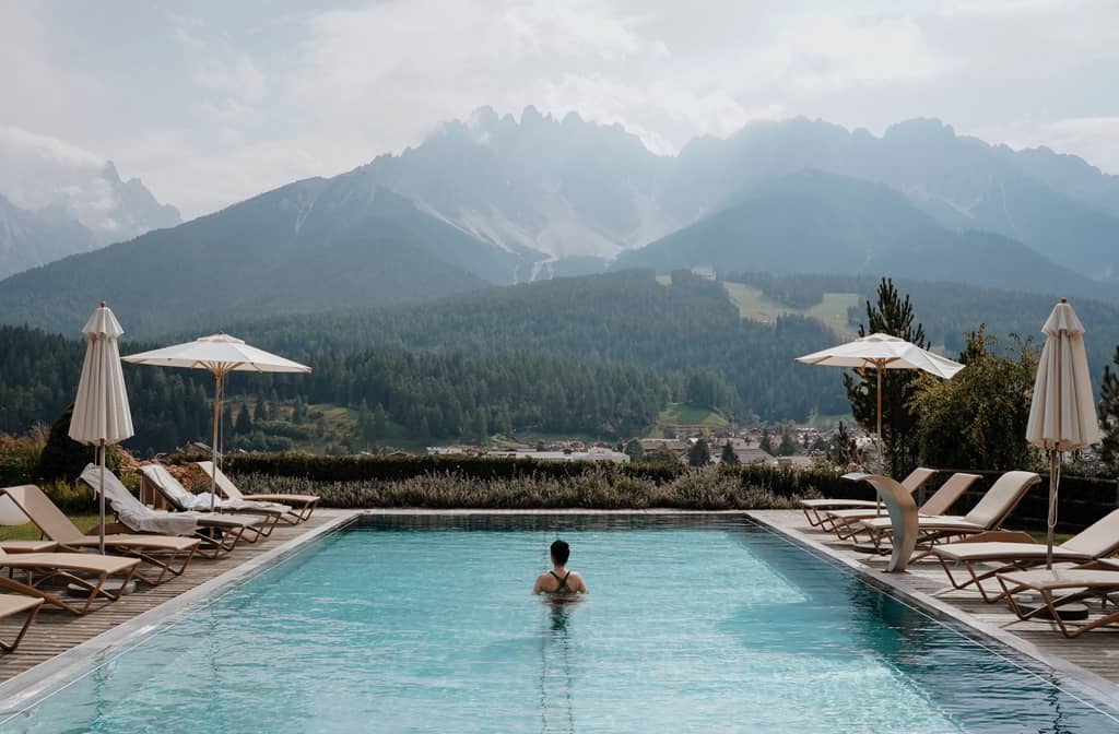 Suedtirol Urlaub Dolomiten Drei Zinnen Naturhotel Leitlhof